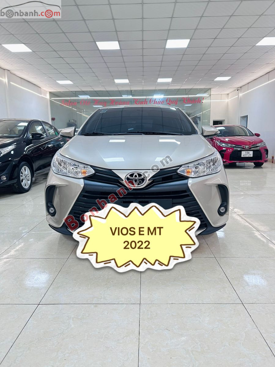Toyota Vios E 1.5 MT 2022